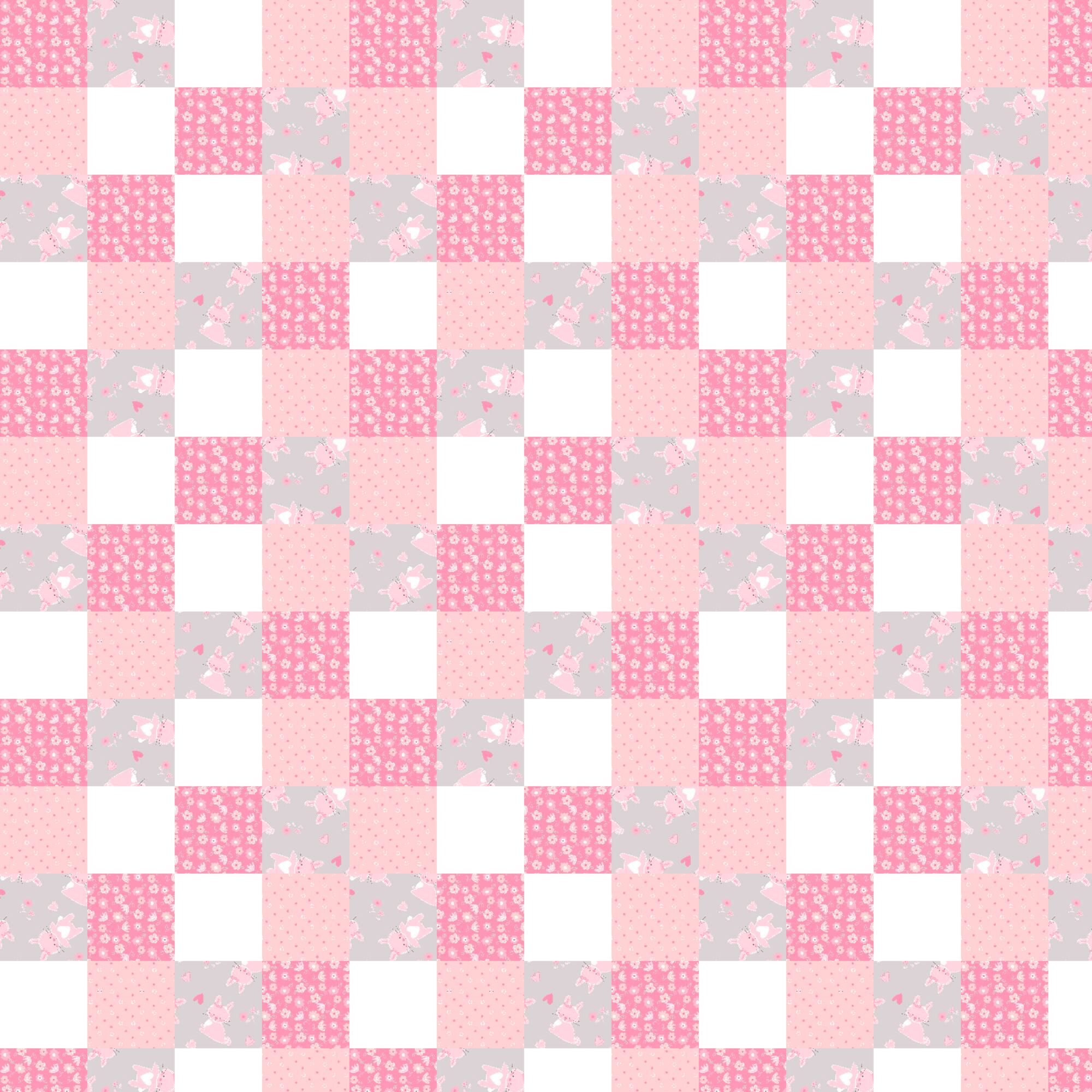 Springs Creative Cute as a Bunny Patches Multi Substrate Fabric